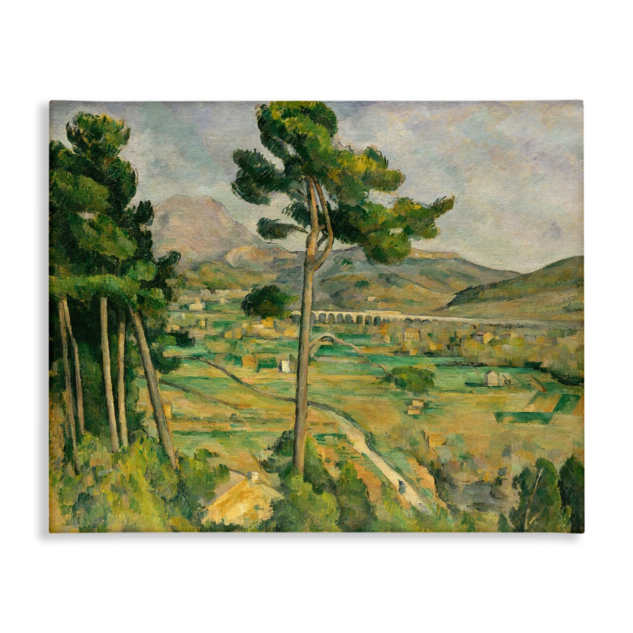 Stupell Industries Classic Cezanne Mont Sainte-Victoire Canvas Wall Art Design by one1000paintings